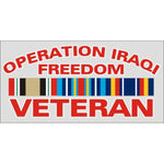 Sticker - Operation Iraqi Freedom Veteran