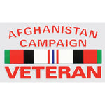 Sticker - Afghanistan Campaign Veteran