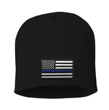 Beanie - Thin Blue Line Flag