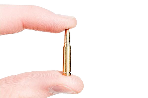 Mini Gun Model Accessory - .50 cal Dummy Rounds