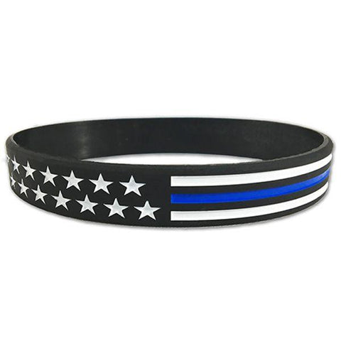 Bracelet - Thin Blue Line Stars & Stripes