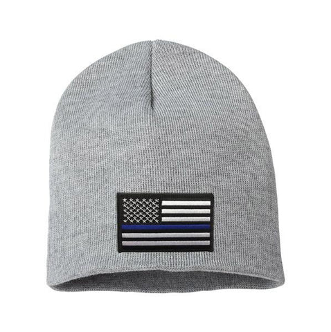 Beanie - Thin Blue Line Flag