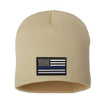 Beanie - Thin Blue Line Flag