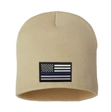 Beanie - Thin Blue Line Flag