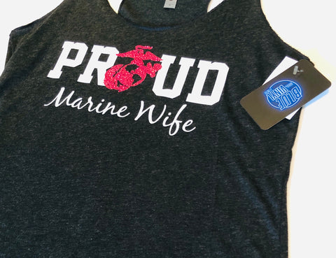 Tank - Proud Marine Wife