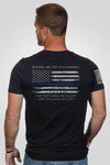 T-Shirt - Thin Blue Line: Blessed are the Peacemakers