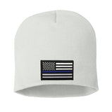 Beanie - Thin Blue Line Flag